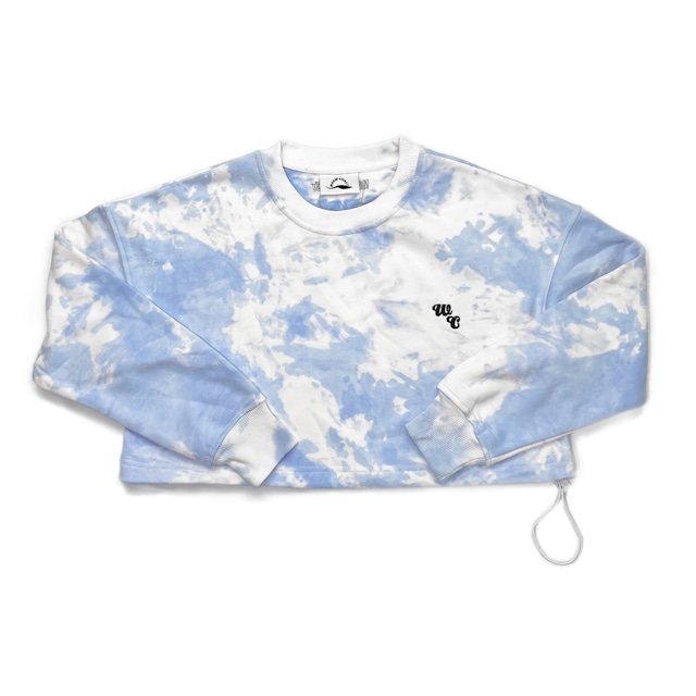 Tiedie Sweatshirt  ”Blue"【在庫限り】［発送予定：入金確認後1週間以内］