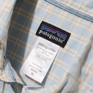 極美品 M 09年 Island Hopper Shirt サックスブルー Patagonia パタゴニア アイランドホッパーシャツ
