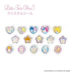 ※7月下旬入荷予定※【予約 】リトルツインスターズ クリスタルシール キキ&ララ