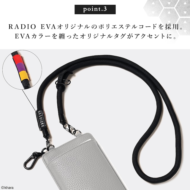 EVANGELION Phone Sacoche (GRAY(WILLE))