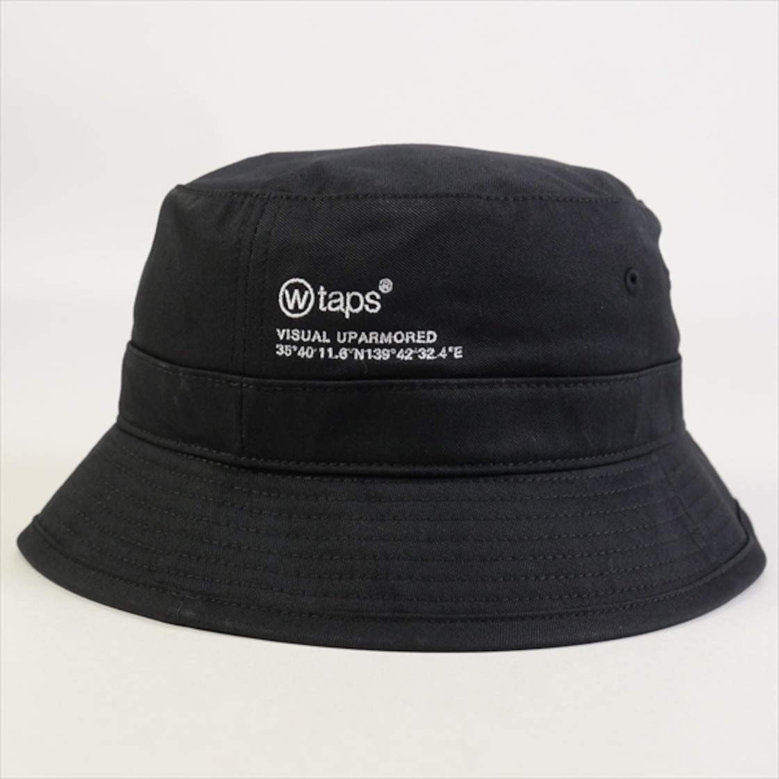 WTAPS BUCKET 01 / HAT / CTPL. TWILL あどけな 黒 L