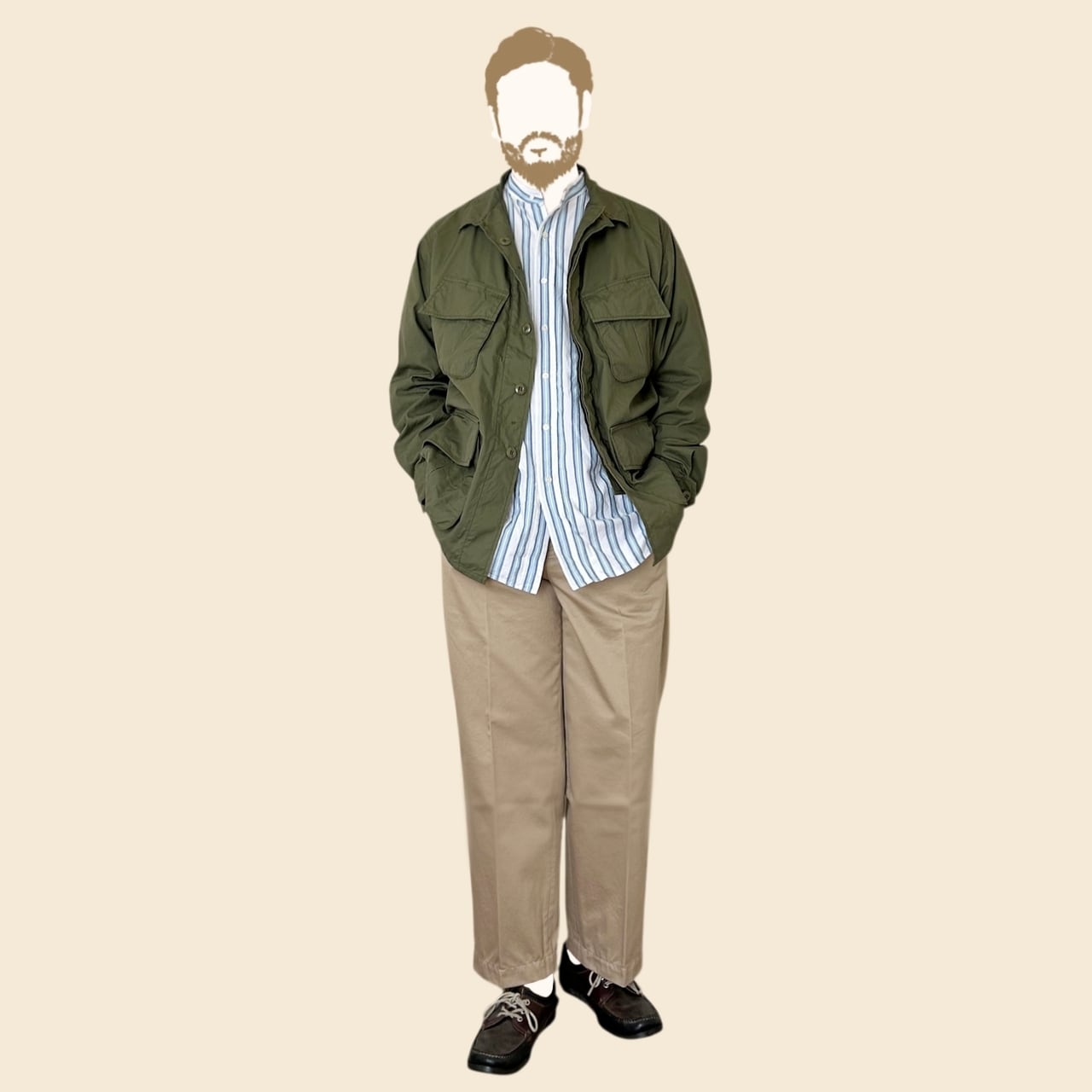 THE CORONA UTILITY / JUNGLE JACKET M-51 Nyco Parka Shell