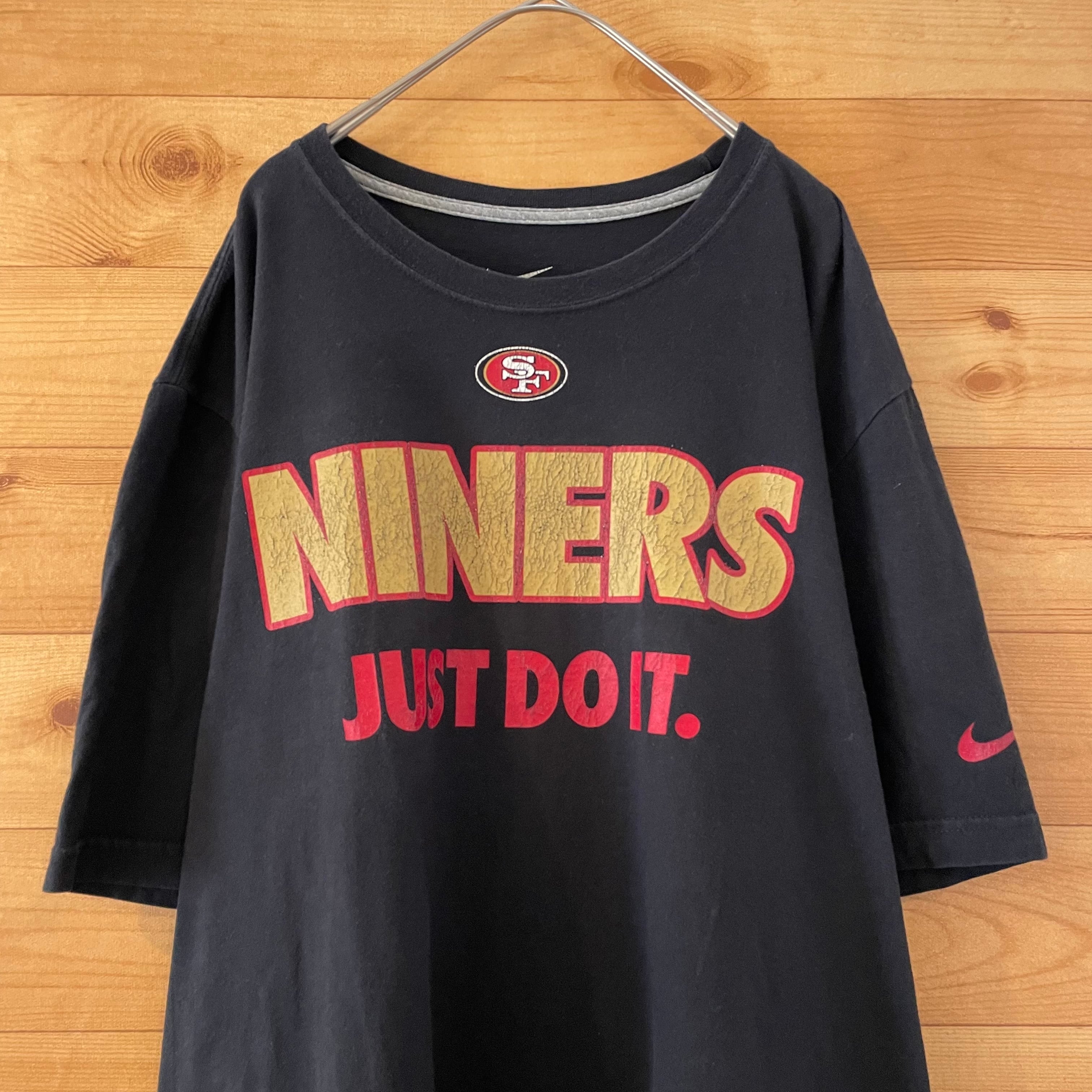 NIKE】NFL San Francisco 49ers Tシャツ アメフト XL ロゴ プリント
