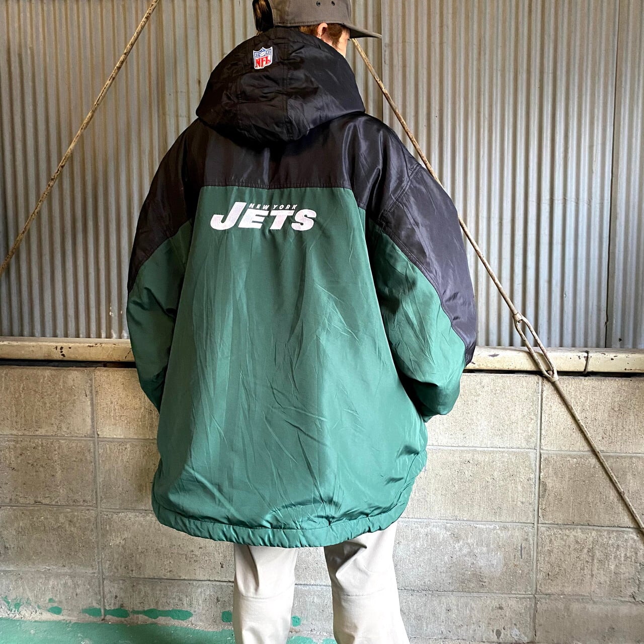 NFL JETS ナイロンジャケット