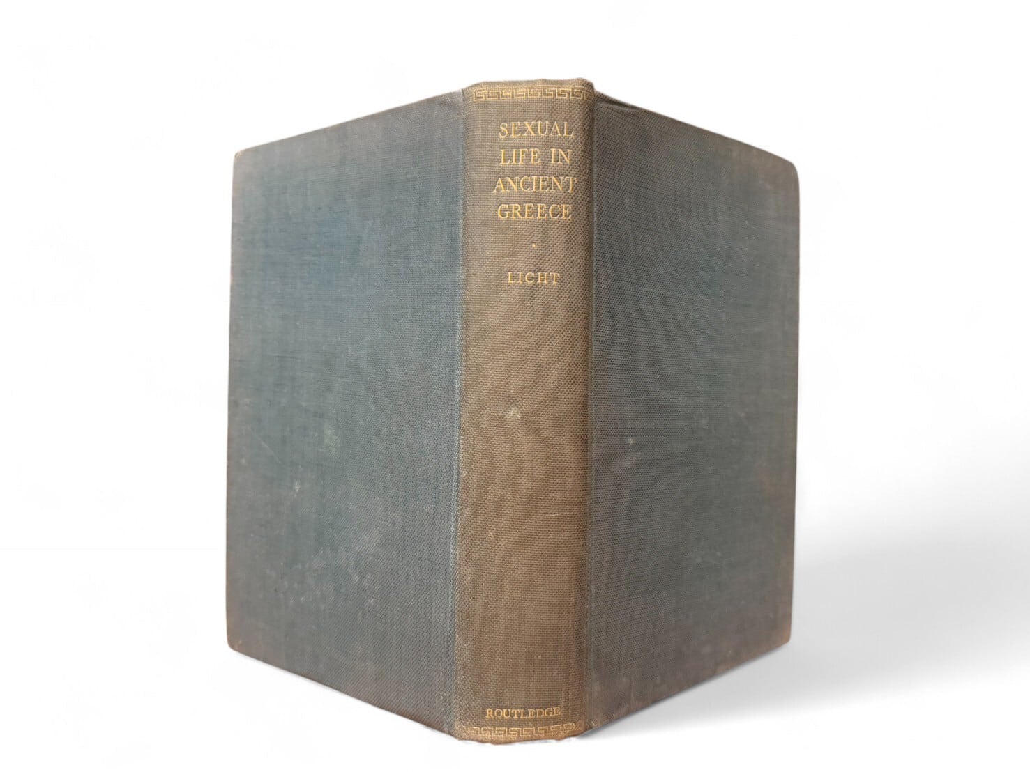 【SS153】Sexual Life in Ancient Greece - With Thirty-Two Full-Page Plates (1932) / Hans Licht