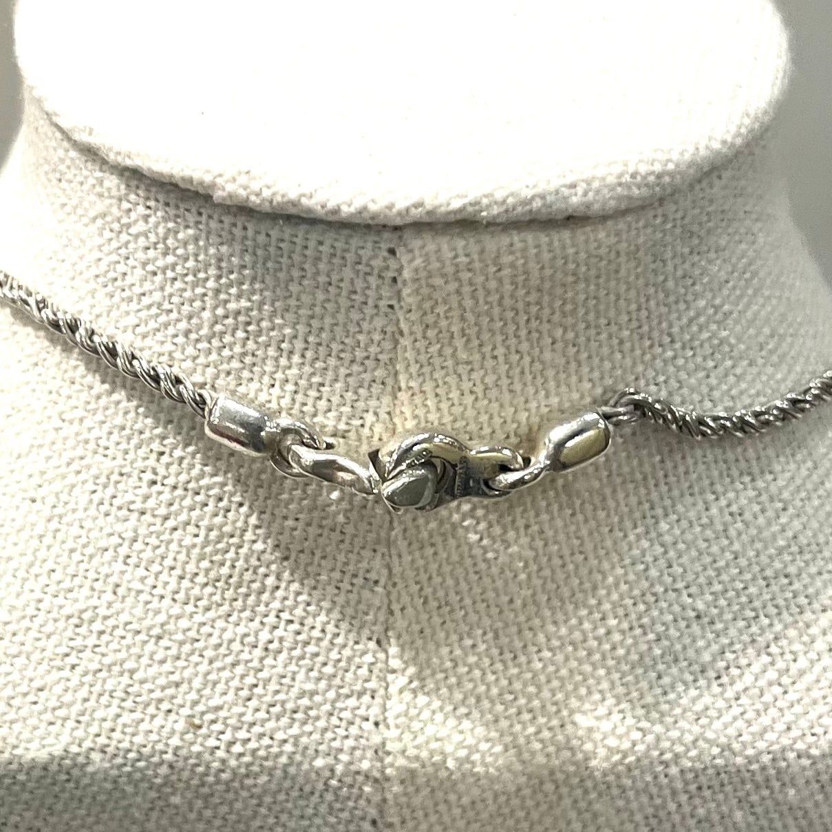 希少【TIFFANY&CO.】2241 18K×silver925コンビ ハートアロー ロープ