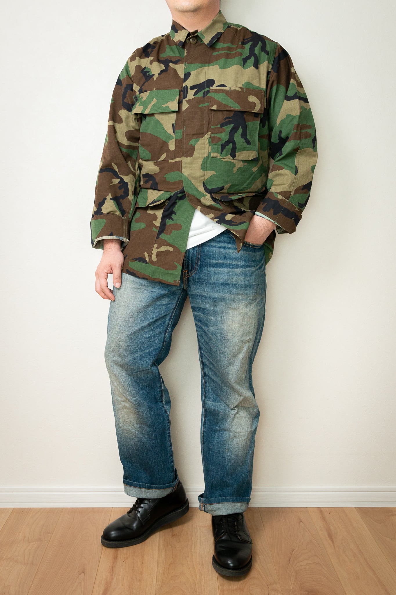 DEADSTOCK】U.S.Army BDU Jacket 