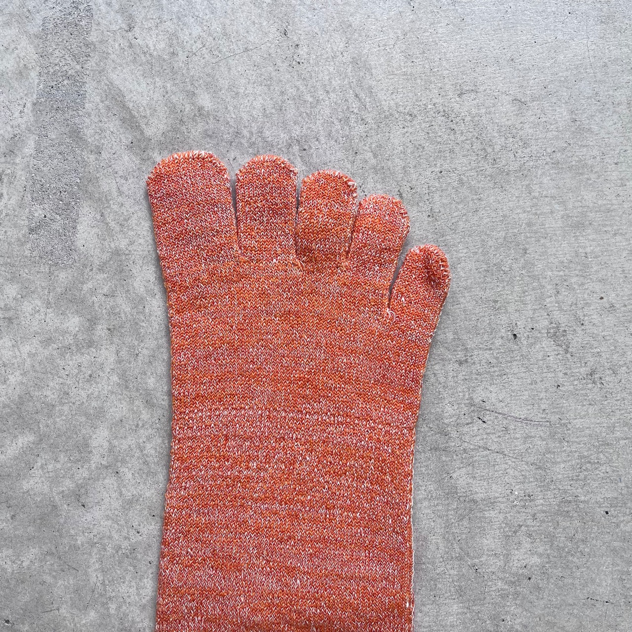 Glück und Gute / Toe socks  Cotton ＆ linen