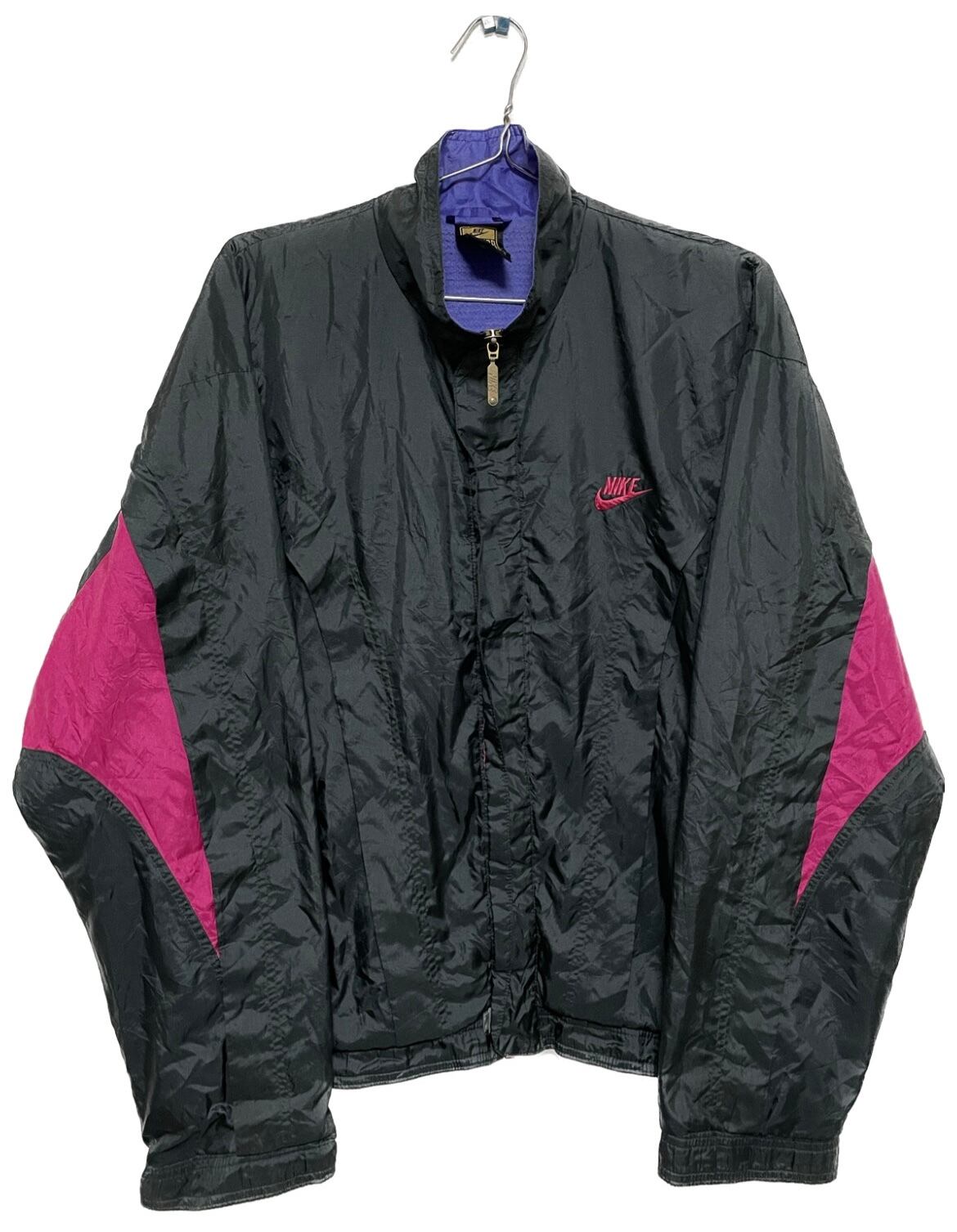 nike premier / 90s vintage soccer full zip nylon jacket ナイキ ...