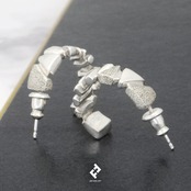 +piedras・イヤリング (silver)
