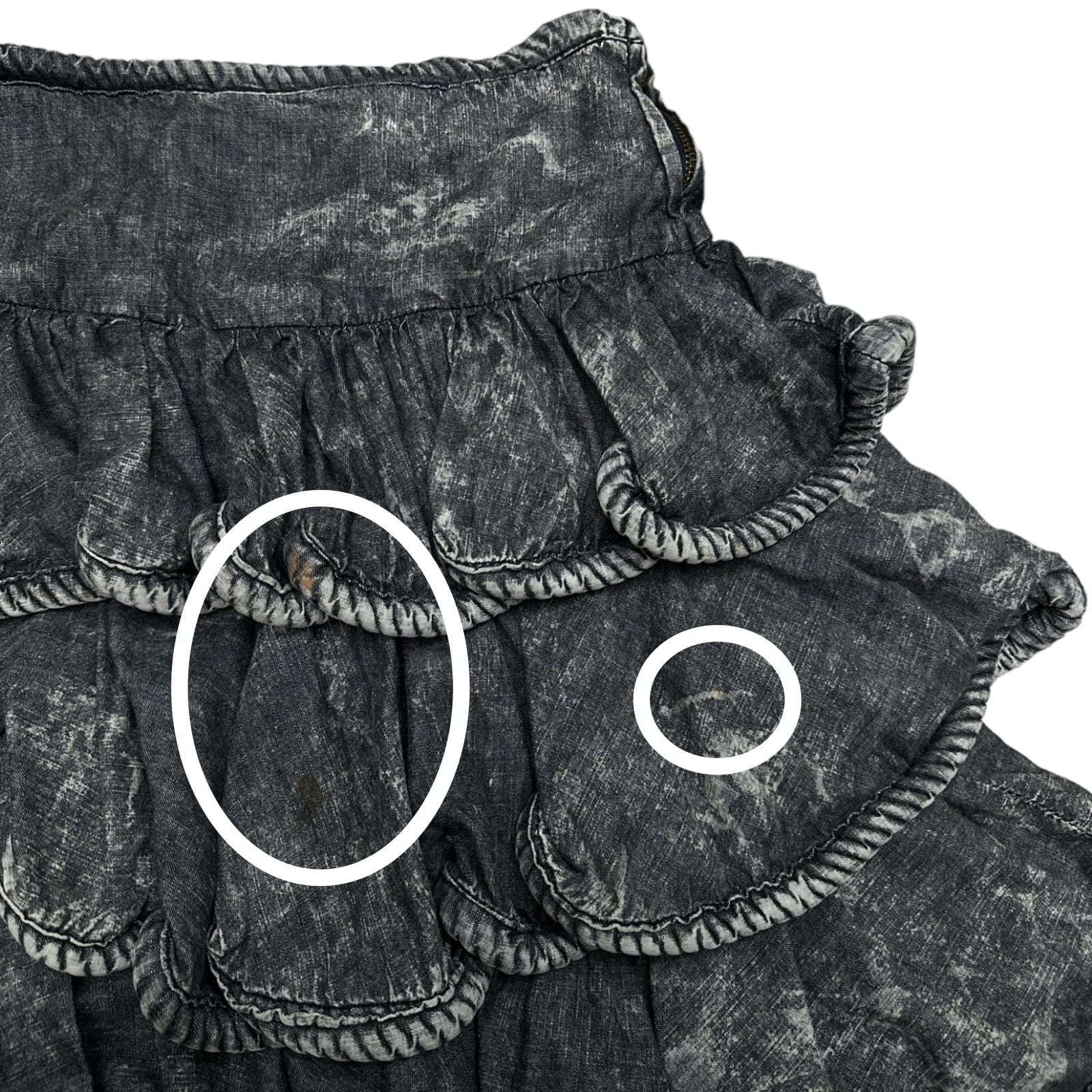 AW2005 BERNHARD WILLHELM RUFFLE SKIRT