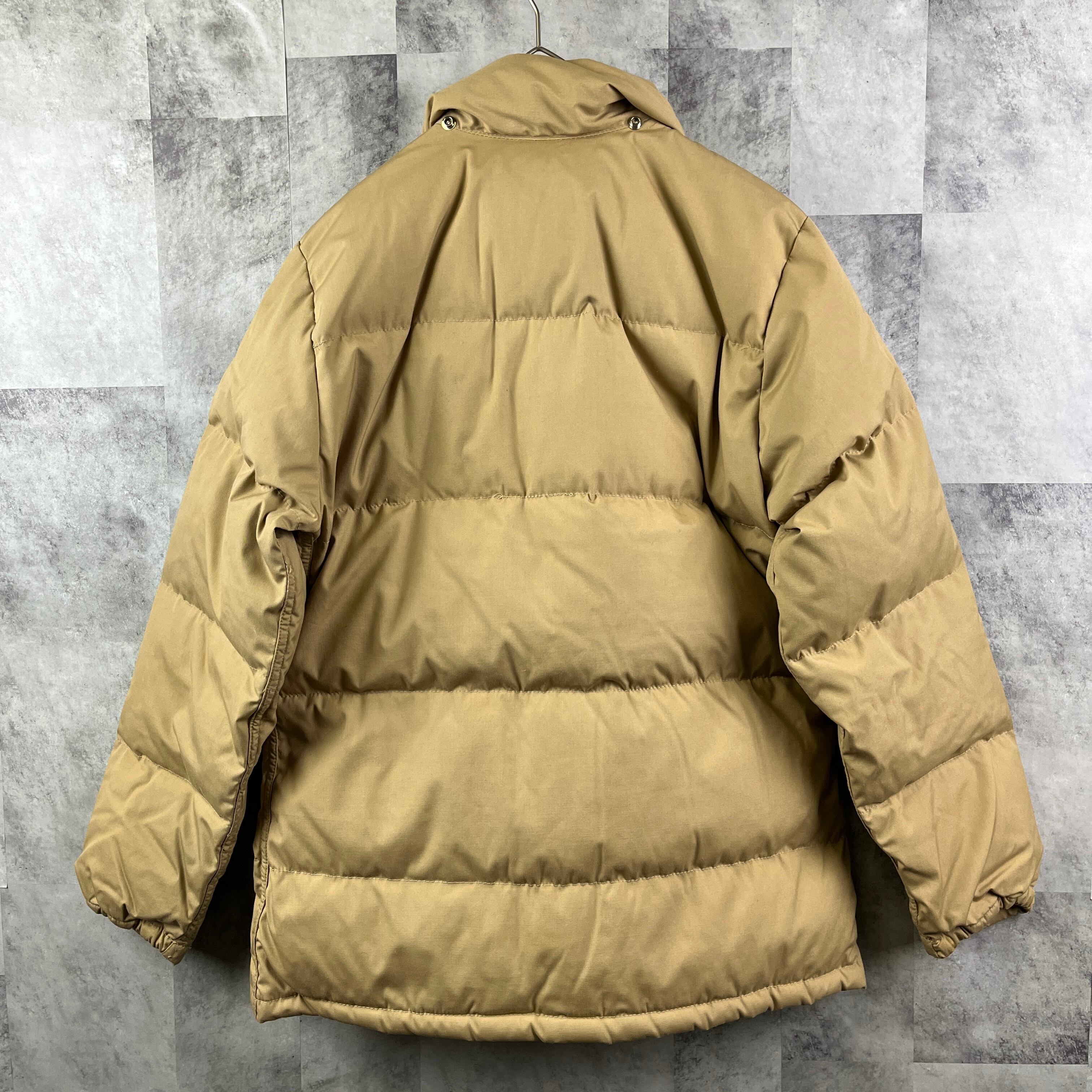 80s USA製 THE NORTH FACE ダウンジャケット 茶タグ TALONジッパー