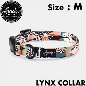 首輪 犬用 Leeds Dog Supply リーズドッグサプライ LYNX COLLAR Mサイズ