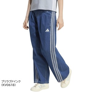 ロングパンツスタジアム ウォッシュデニムパンツ[レディース]L6439 アディダス adidas