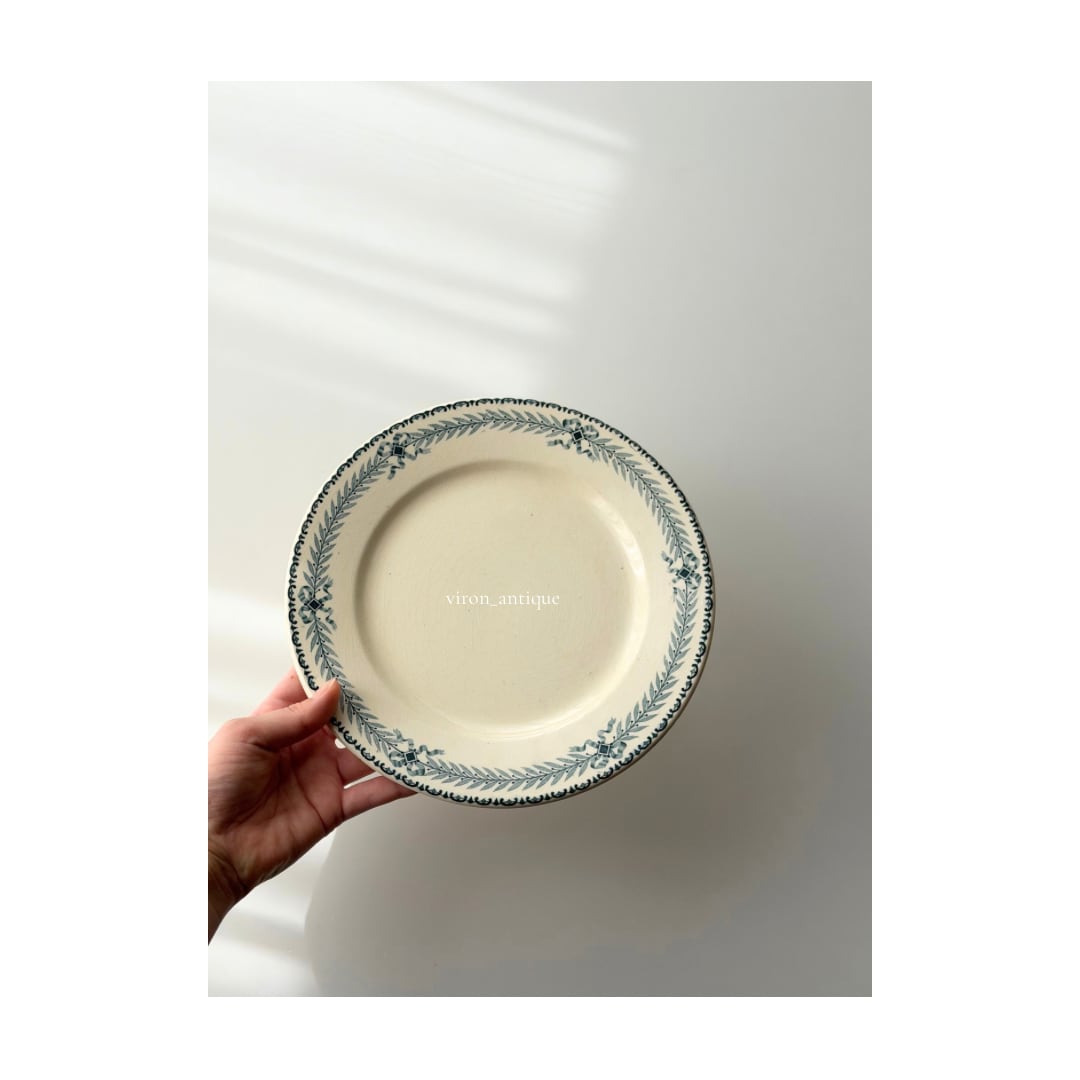 Choisy le roi ショワジールロワ / “CHINON” リボンのガーランドプレート e