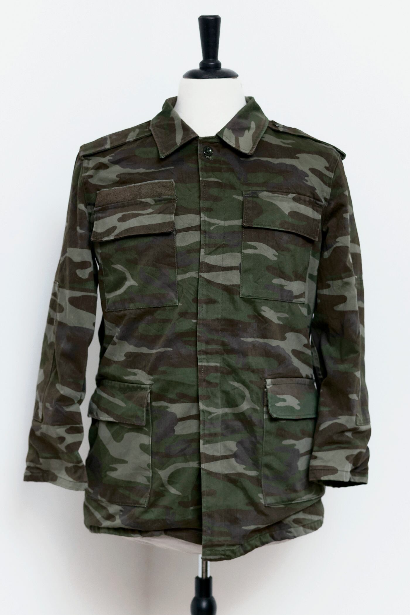 TURKISH ARMY WOODLAND CAMOUFLAGE FIELD JACKET