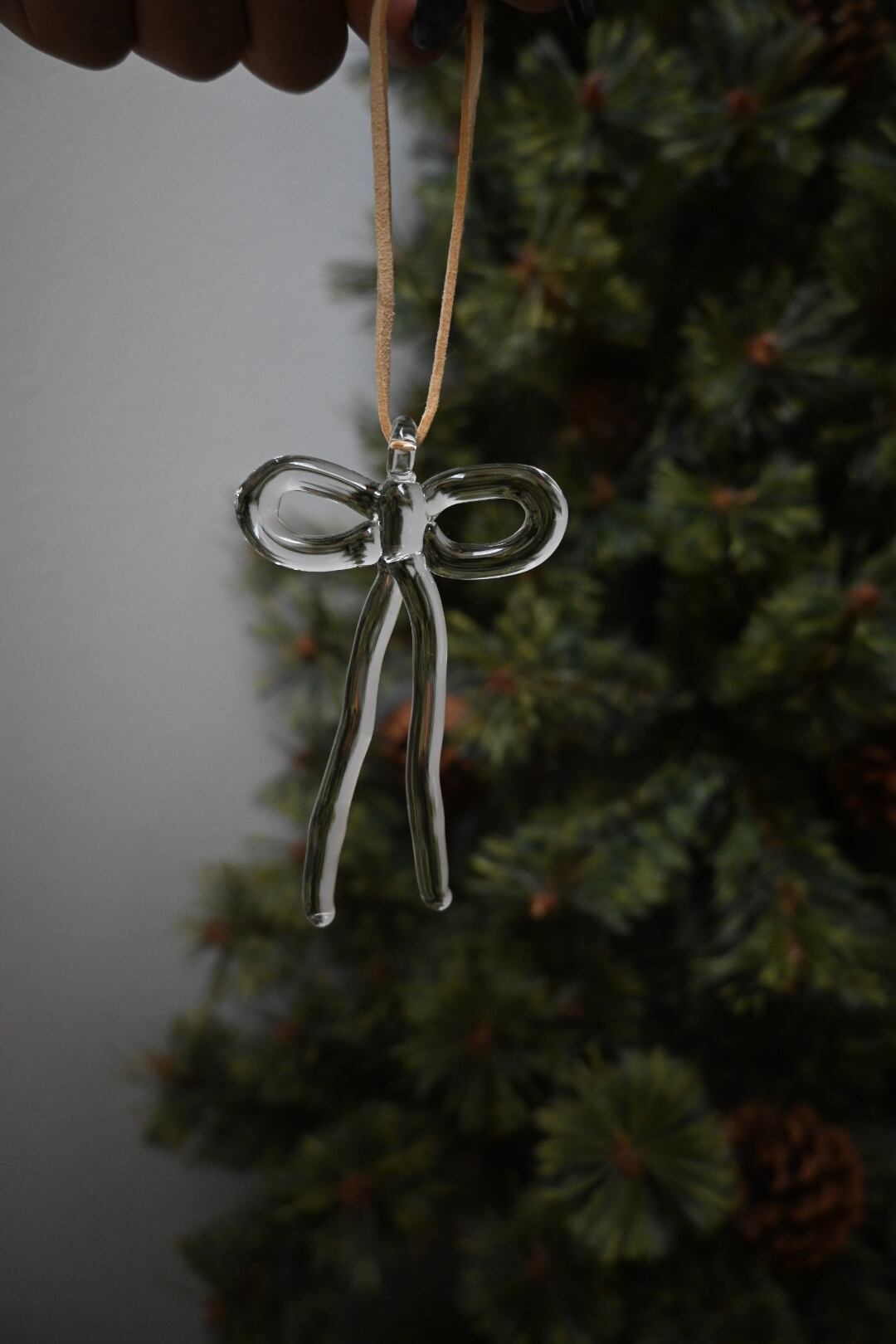 glass ornament【ribbon】
