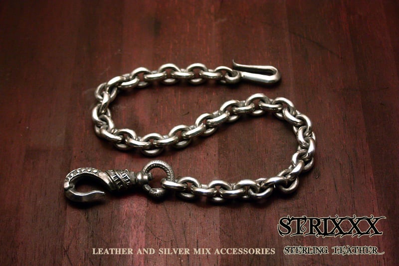 29 ナローあずきブレスレット　STRIXXX sterling leather