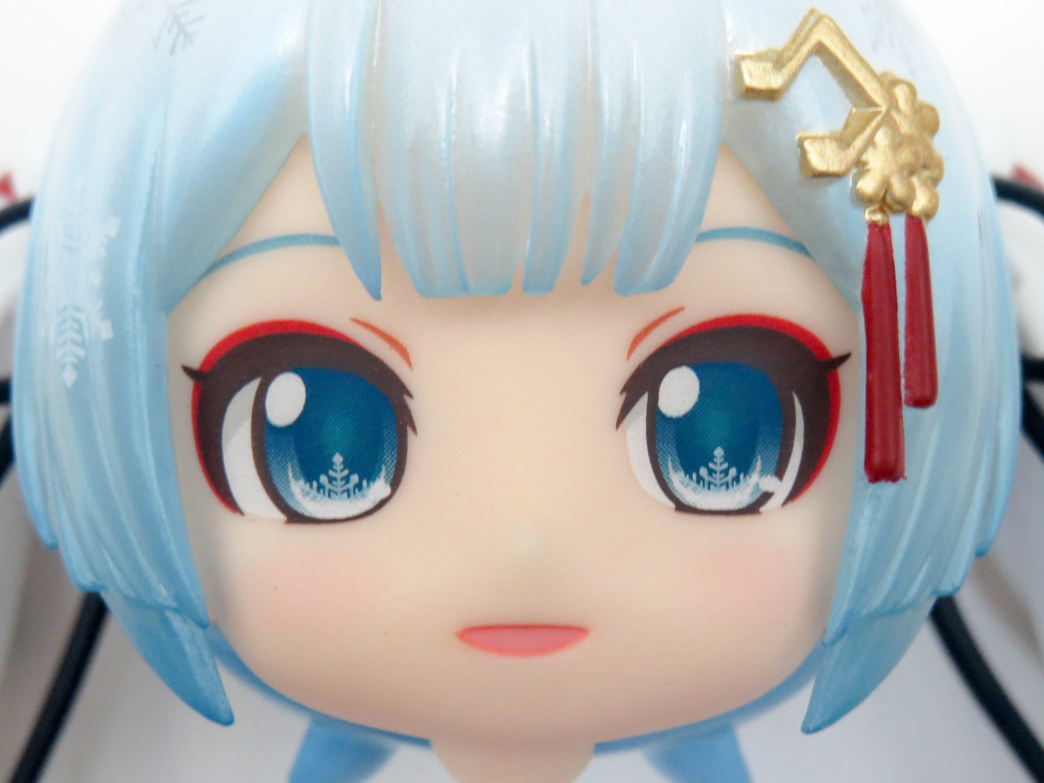 SALE】【850】 雪ミク タンチョウ巫女Ver. 顔パーツ 微笑み顔