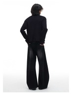 JCAESAR STUDIO Oblique Zip Knit Top