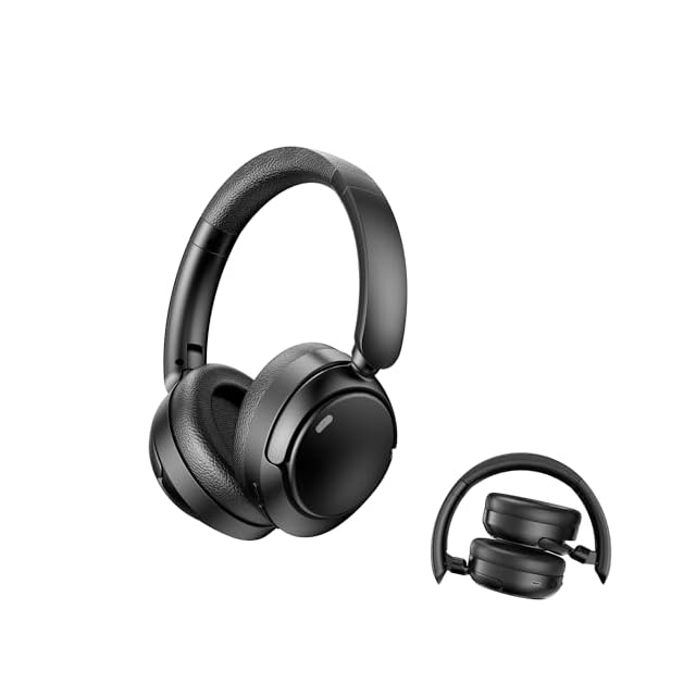 ワイヤレスヘッドホン 6つのシリコンマイク搭載ANCノイズキャンセリング ヘッドホン bluetooth ワイヤレスヘッドホン 6つのシリコンマイク搭載
