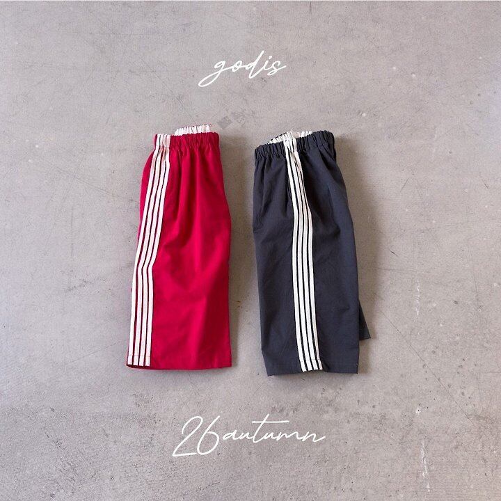 フォートラックパンツ S,M,L,XL / Godis 26autumn / 韓国子供服