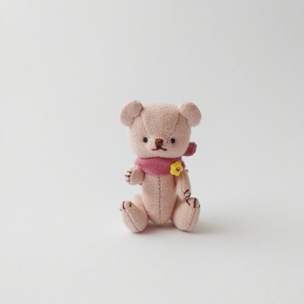 寿桃Bear.様 テディベア ぬいぐるみ ミニチュア 寿桃Bear.(sumomo_bear)テディベア＋ぬいぐるみ