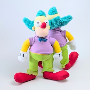 ☆DEADSTOCK / VINTAGE☆【 The Simpsons(ザ シンプソンズ) 】Krusty the Clown ( クラスティ ) USユニバーサルスタジオ( USH・USF )スプリングフィールド限定 / plush toy / ぬいぐるみ 〚アメリカン雑貨 アメトイ〛