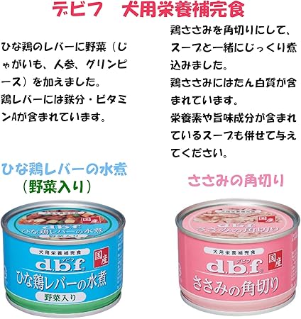 ささみ＆レバーミンチ 150g×24缶 db.f ささみ&レバーミンチ 150g×