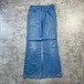70s 80s Dickies フレア チビタグ デニム USA製