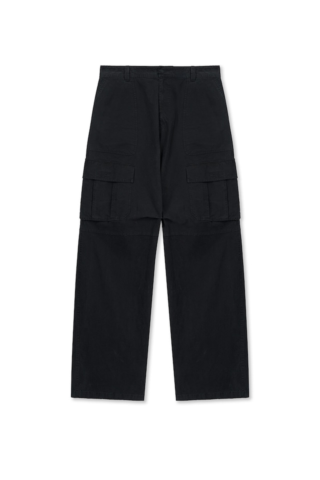 [Matin Kim] MULTI POCKET UTILITY WIDE PANTS IN BLACK 正規品 韓国ブランド 韓国通販 韓国代行 韓国ファッション マーティンキム matinkim 日本 店舗