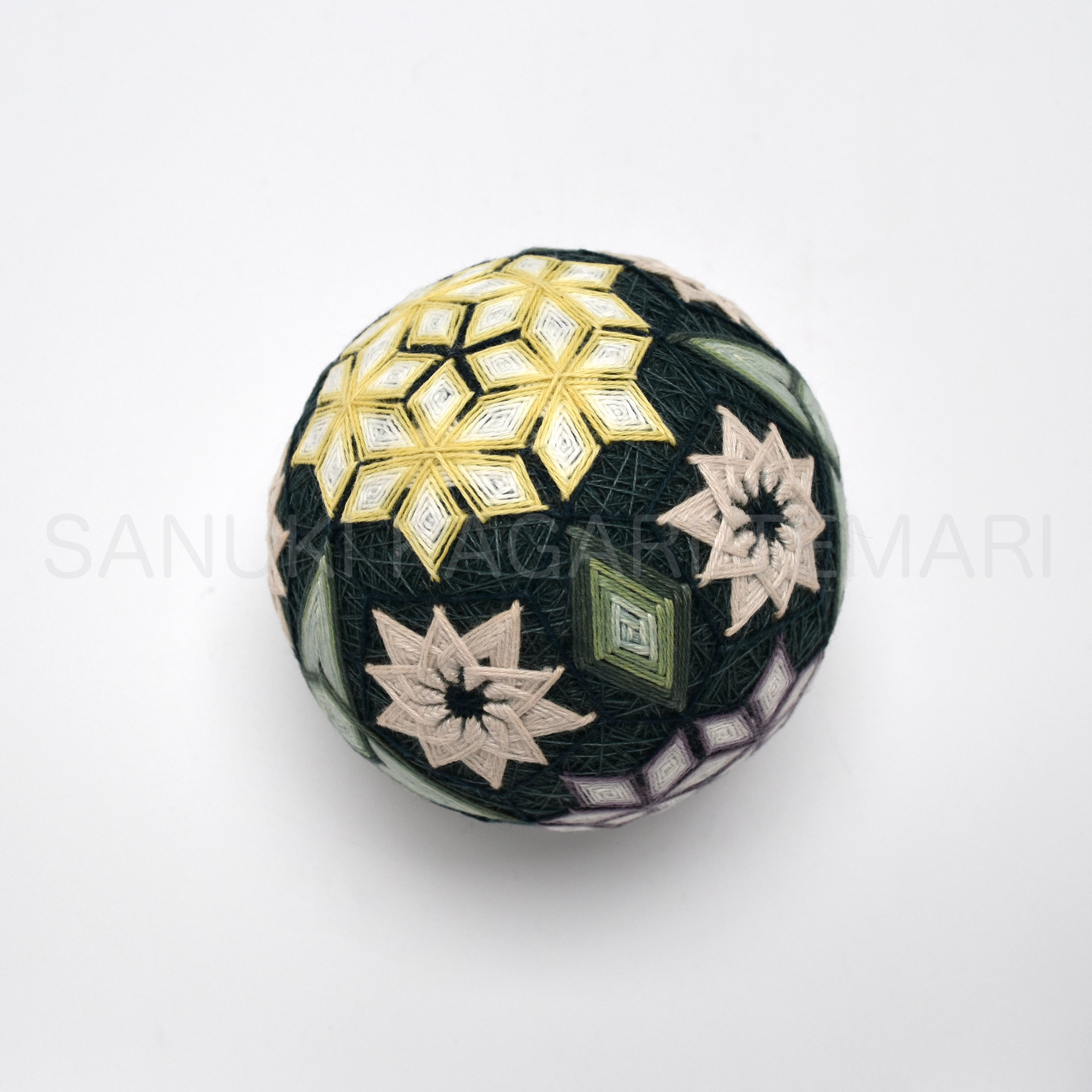 讃岐かがり手まり「額紫陽花」_MA449