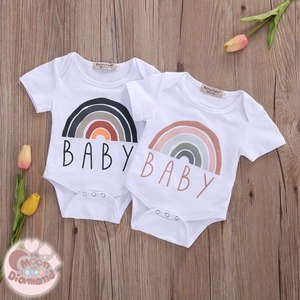 Toddlers ✩ rainbow ロンパース Toddlers ✩ rainbow ロンパース