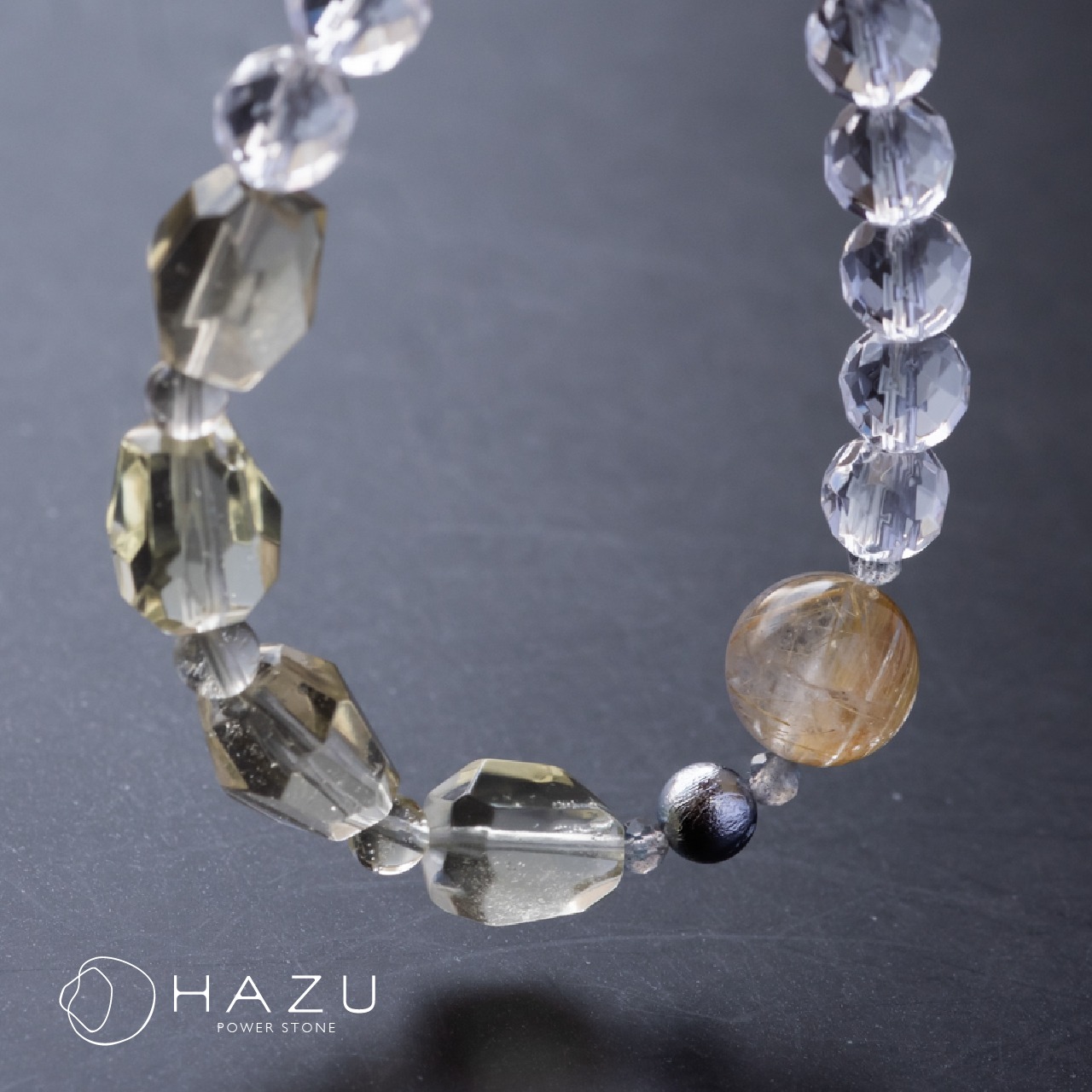 新しいレベルへ導く宇宙の神秘［リビアングラス／ギベオン／ルチルクォーツ／水晶］