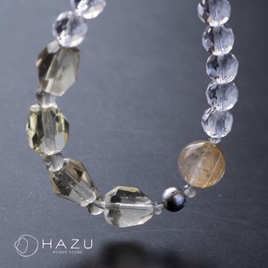 新しいレベルへ導く宇宙の神秘［リビアングラス／ギベオン／ルチルクォーツ／水晶］