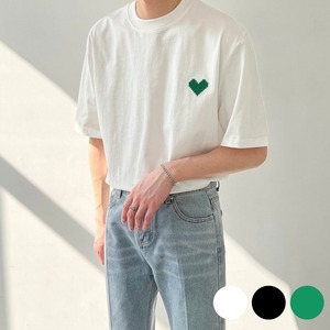 ハートロゴTシャツ【OMT77】
