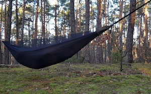 BUSHMEN ブッシュメン VAGABOND Hammock set ハンモック 軽量 パラシュート 蚊帳付き