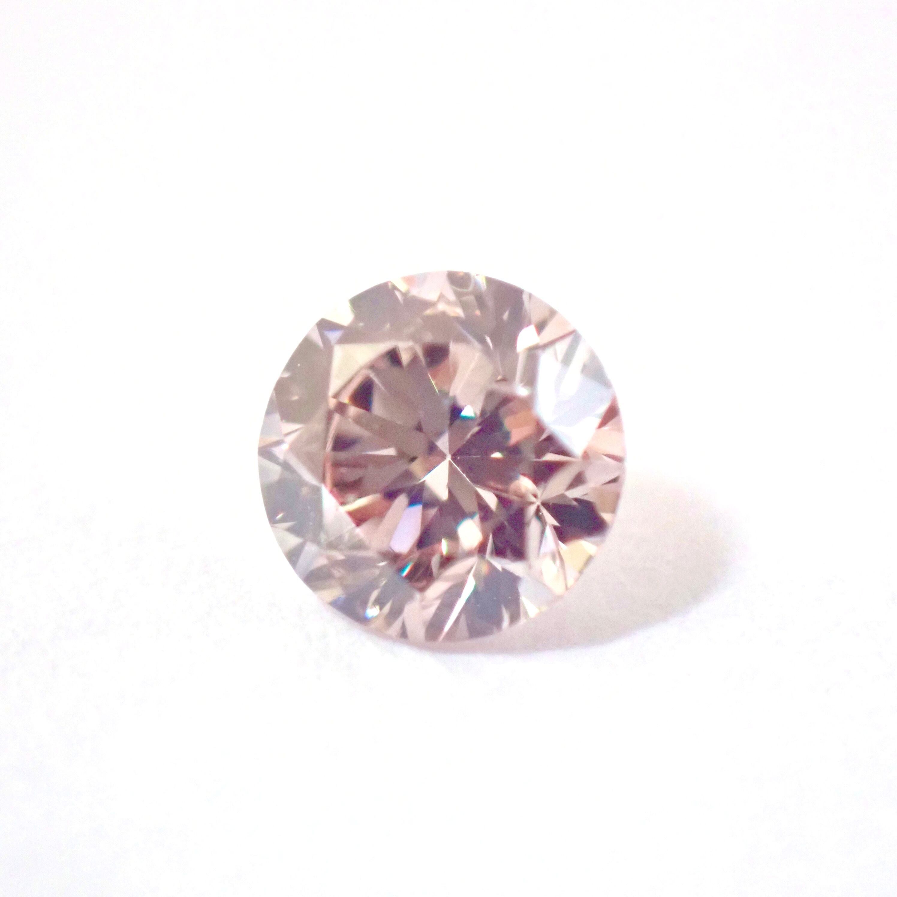 希少】 Light Brown Pink 0.234ct ライト ブラウン ピンク