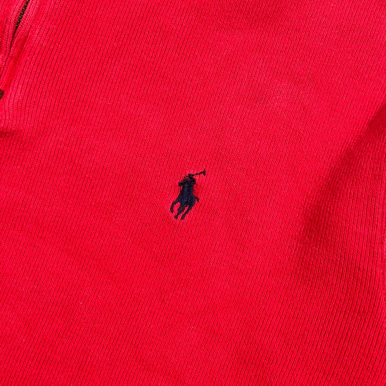 Polo by Ralph Lauren ポロラルフローレン ハーフジップ プルオーバー トレーナー サイズ M /レッド系 メンズ