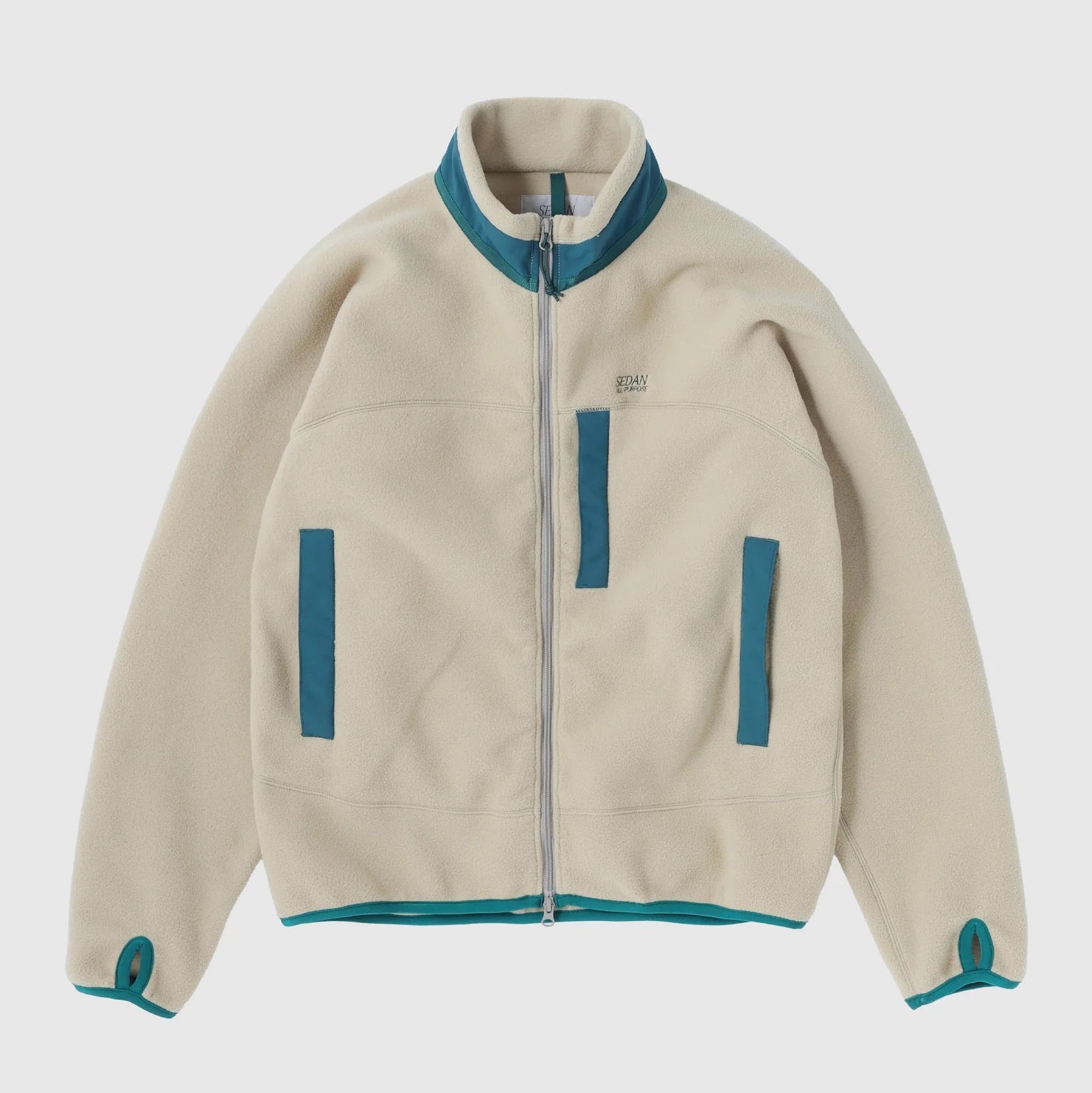 FLEECE FULL ZIP JACKET｜SEDAN ALL-PURPOSE | 服と日用品 SLOPE