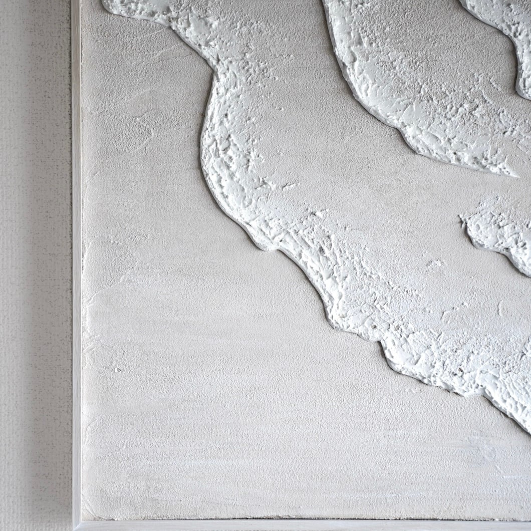 Beach-rosy flush-】50×40cm 海の絵 | sticcka art studio
