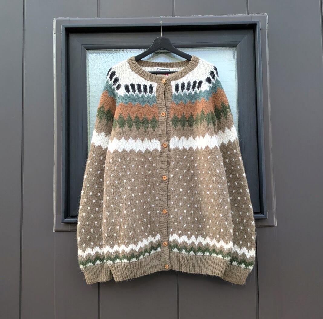 the alpaca connection cardigan 小岩店
