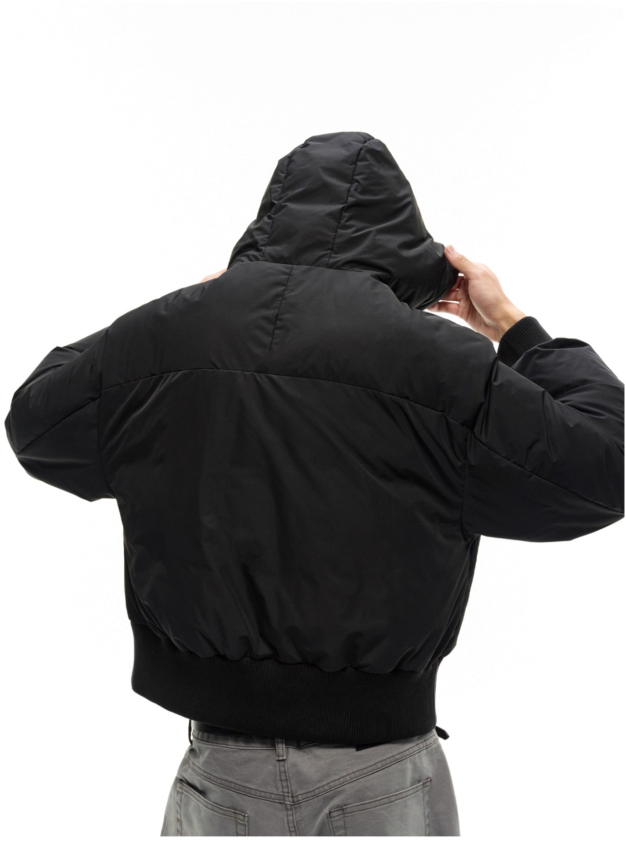 JCAESAR STUDIO Asymmetrical Zip Down Jacket