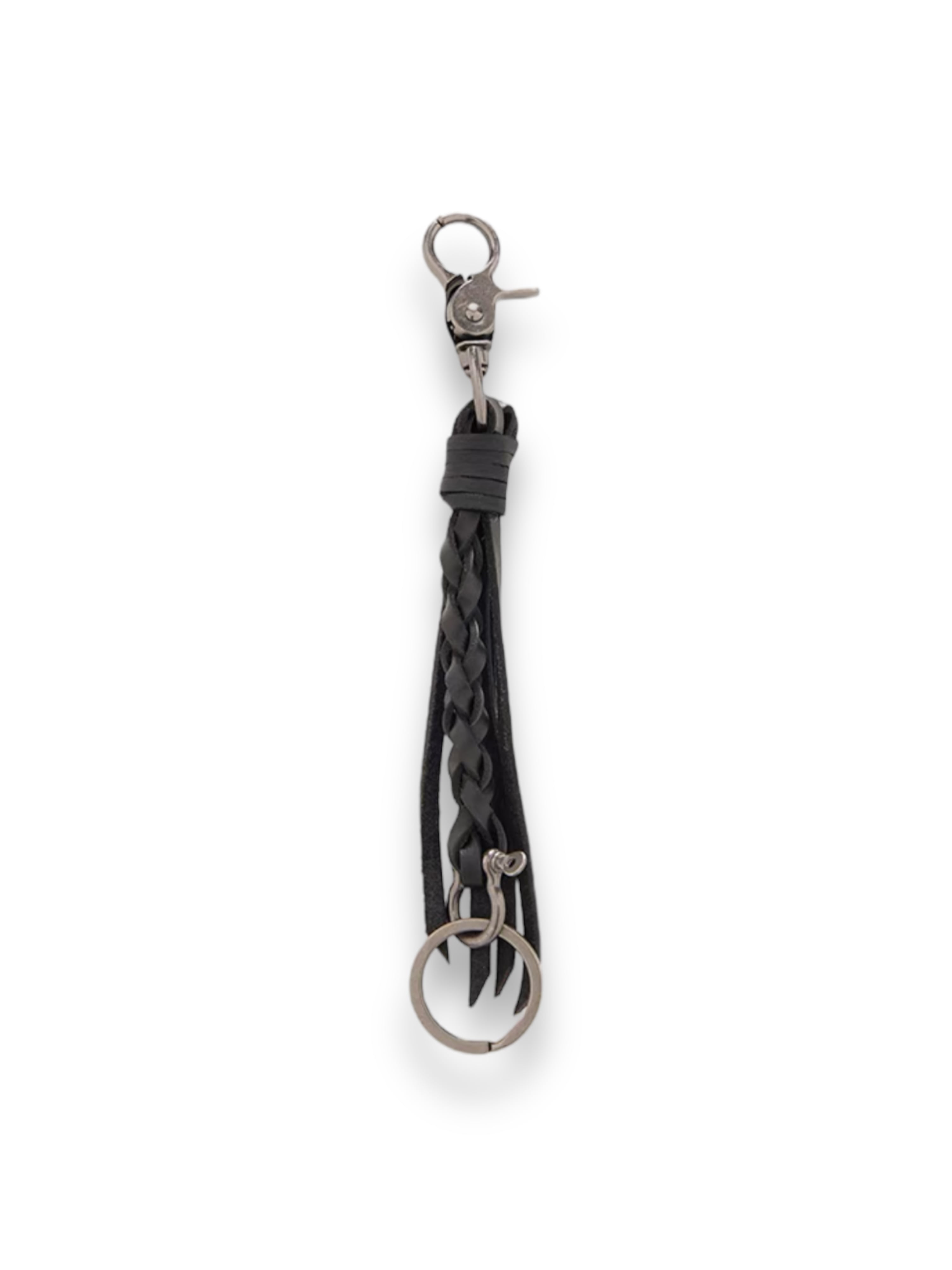 【PLANET STUDIO】leather role key holder(BLACK)