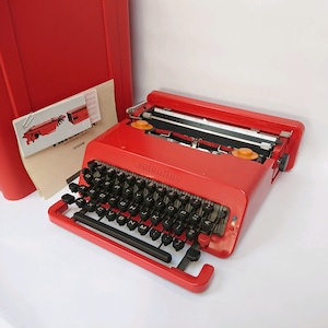 olivetti オリベッティ "valentine" タイプライター 復刻版 Ettore Sottsass ソットサス