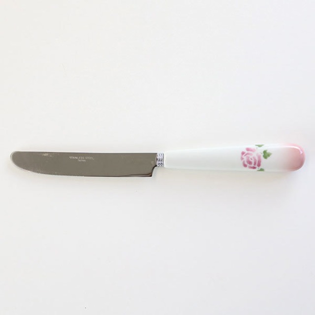 【マニー】ローズカトラリー ディナーナイフ