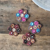 ミラーワークパッチ アップリケ