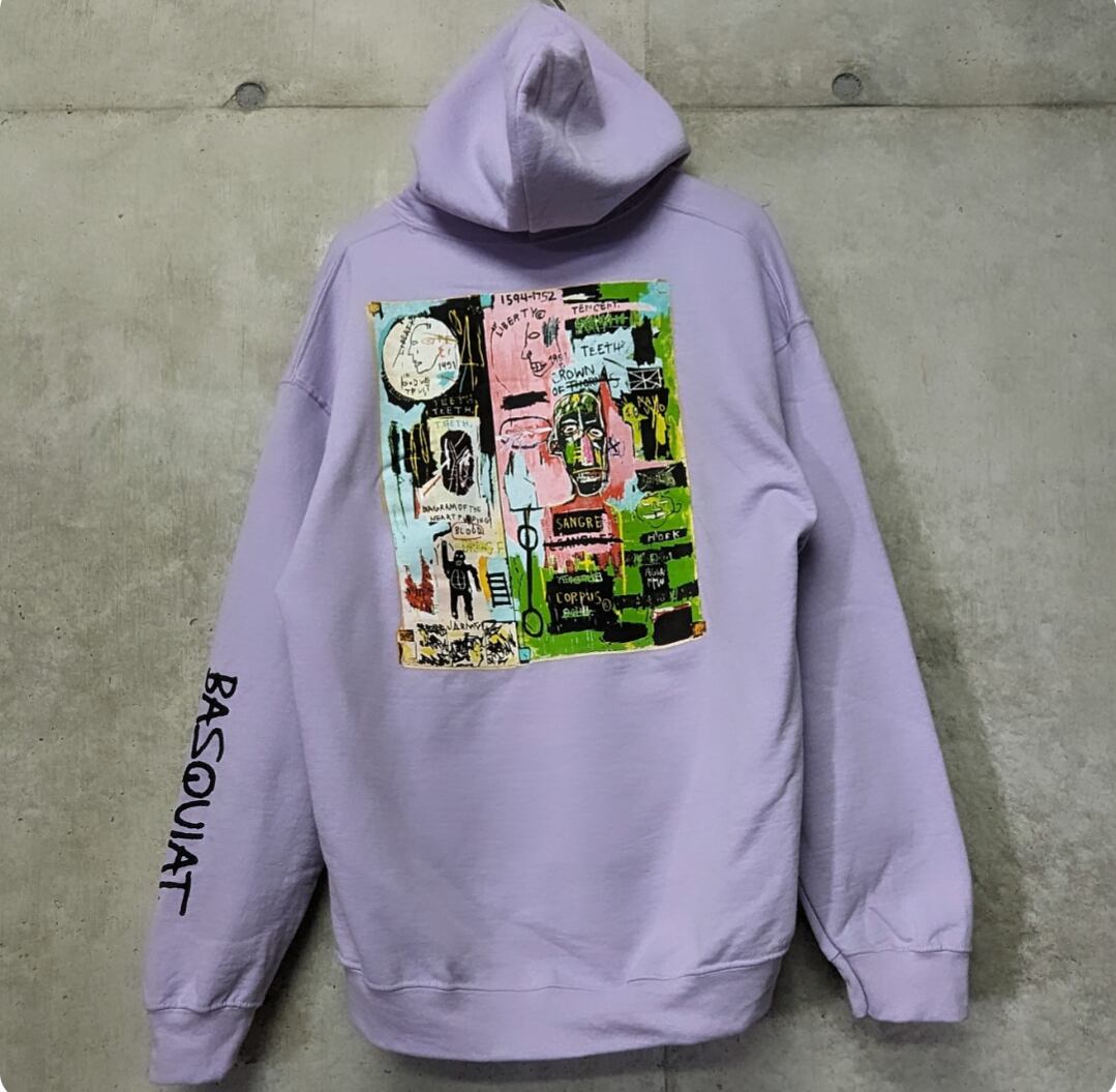 Jean Michel Basquiat print sweat foody 小岩店