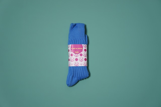 【 BRU NA BOINNE × decka 】Heavy weight plain socks