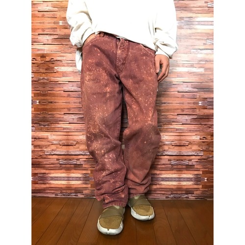 90's UNIONBAY ブリーチ デニムパンツ